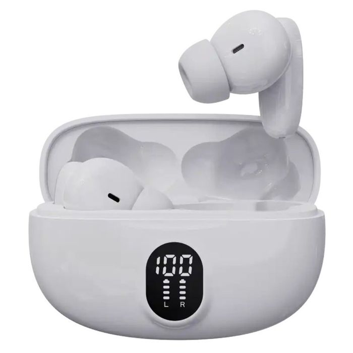 Auriculares Denver Electronics TWE-57W Blanco