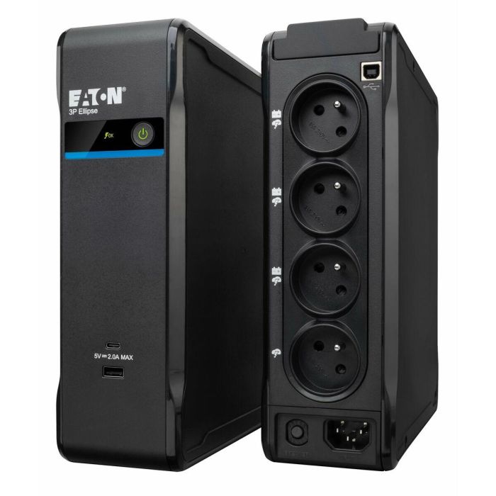 Eaton 3P700UF SAI Ellipse 700VA / 420W para PC Profesional o TPV con Protección contra Sobretensiones 4 Eaton 3P700UF SAI Ellipse 700VA / 420W para PC Profesional o TPV con Protección contra Sobretensiones 4
