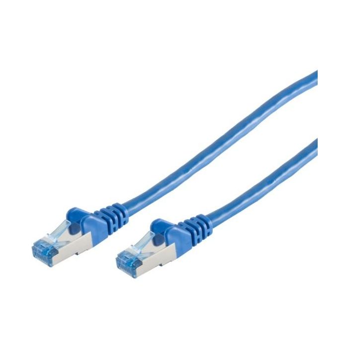 Patchkabel CAT6a RJ45 S/FTP PiMF 2m Blau