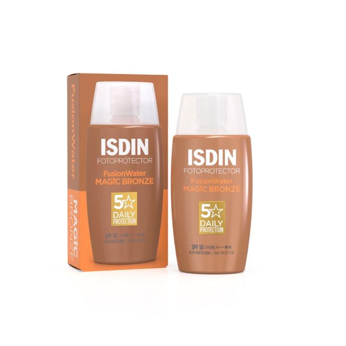 Isdin Fotoprotector Fusion Water Color SPF50 Bronce Protector Solar Facial 50ml