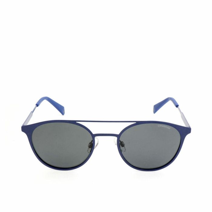 Polaroid 2052/S Gafas de Sol Unisex - Diseño Redondo, Montura Acero Inoxidable, 150 mm 1 Polaroid 2052/S Gafas de Sol Unisex - Diseño Redondo, Montura Acero Inoxidable, 150 mm 1