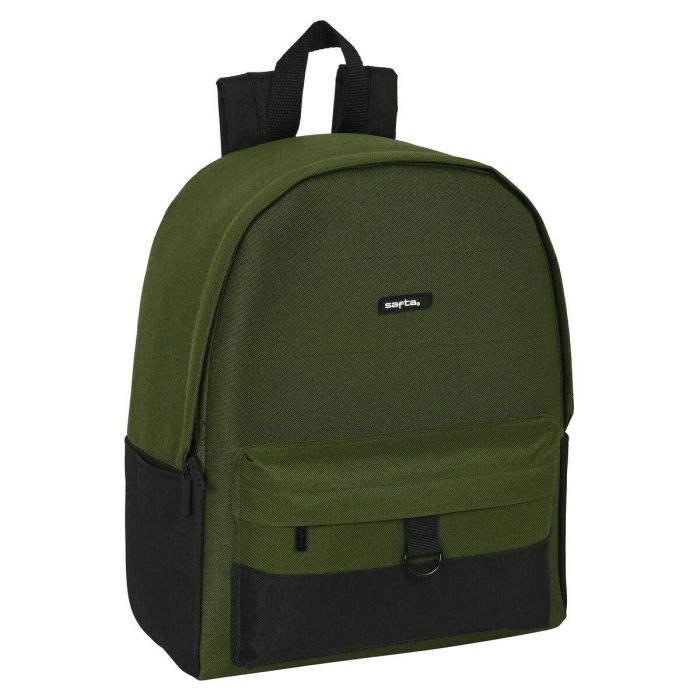 Mochila para Portátil Safta Dark Forest Negro Verde 31 x 40 x 16 cm 0 Mochila para Portátil Safta Dark Forest Negro Verde 31 x 40 x 16 cm 0