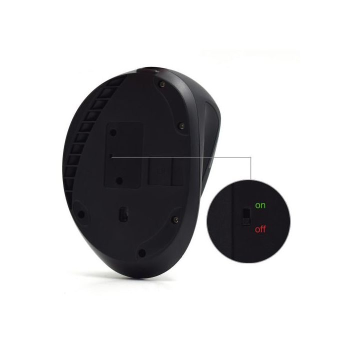 Ewent EW3158 Ratón Ergonómico Vertical Inalámbrico RF 1600 DPI Óptico Mano Derecha USB Recargable para Oficina 1 Ewent EW3158 Ratón Ergonómico Vertical Inalámbrico RF 1600 DPI Óptico Mano Derecha USB Recargable para Oficina 1