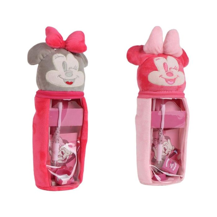 Estuche Escolar con Accesorios Minnie Mouse Rosa 6 Piezas 6 Estuche Escolar con Accesorios Minnie Mouse Rosa 6 Piezas 6