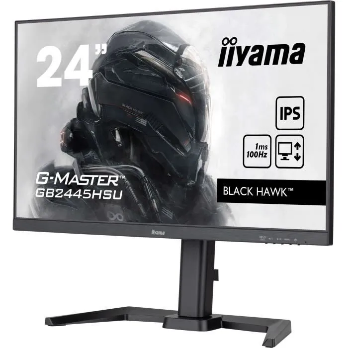 Iiyama Monitor GB2445HSU-B2 23.8" FHD IPS 100Hz 1ms Negro 4