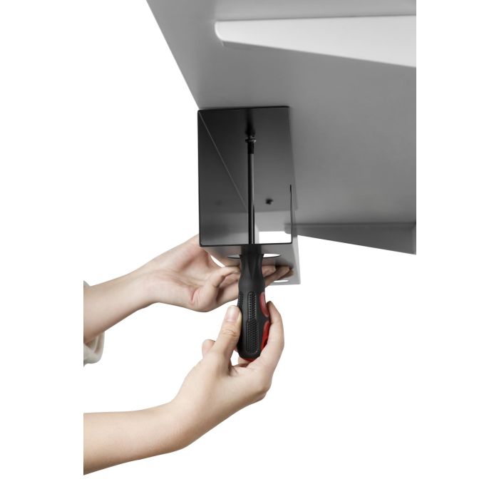 Phoenix technologies Bandeja Organizador De Cables Para Escritorio - Metal, Ordena y Oculta Cables 3