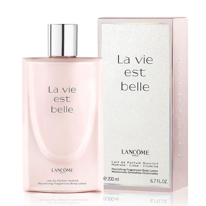 Lancôme La Vie Est Belle Lait de Parfum Nutritivo Crema Corporal Hidratante Acabado Satinado Todo Tipo de Pieles Mujer 200 ml Lancôme La Vie Est Belle Lait de Parfum Nutritivo Crema Corporal Hidratante Acabado Satinado Todo Tipo de Pieles Mujer 200 ml