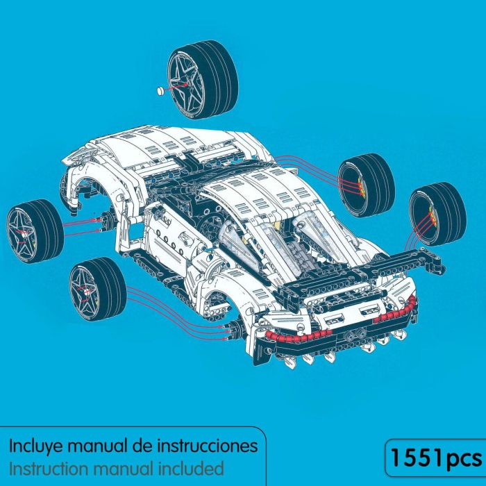 Juego de Construcción IM Master 1551 Piezas 4 Juego de Construcción IM Master 1551 Piezas 4