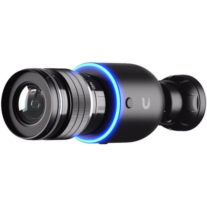 Ubiquiti Cámara de Seguridad IP 4K 10 MP PoE+ para Interior y Exterior Lente de 17 mm con Conexión RJ-45 e IPX5