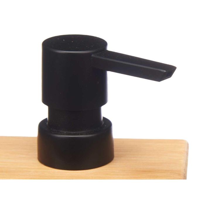 Dosificador Bambu Tapon Negro Cuadrado Berilo 9X15CM (12 Unidades) 2 Dosificador Bambu Tapon Negro Cuadrado Berilo 9X15CM (12 Unidades) 2
