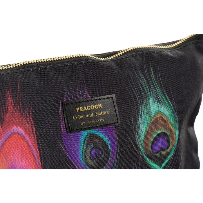 DKD Home Decor Neceser Glam Impermeable Multicolor Negro 30x21x3 cm - Pack de 12 Unidades 1 DKD Home Decor Neceser Glam Impermeable Multicolor Negro 30x21x3 cm - Pack de 12 Unidades 1