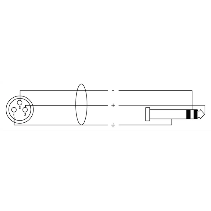 Cordial Multipar 8 Jack Estéreo 8/Xlr Hembra 5 M 1