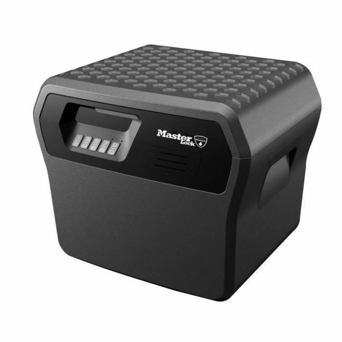 Caja Fuerte con Cerradura Electrónica Master Lock Negro 18,5 L 4 Caja Fuerte con Cerradura Electrónica Master Lock Negro 18,5 L 4