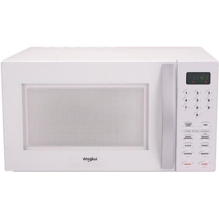 Microondas WHIRLPOOL MWO609WH - Blanco - L52,5 x H27,7 x P32,8 cm