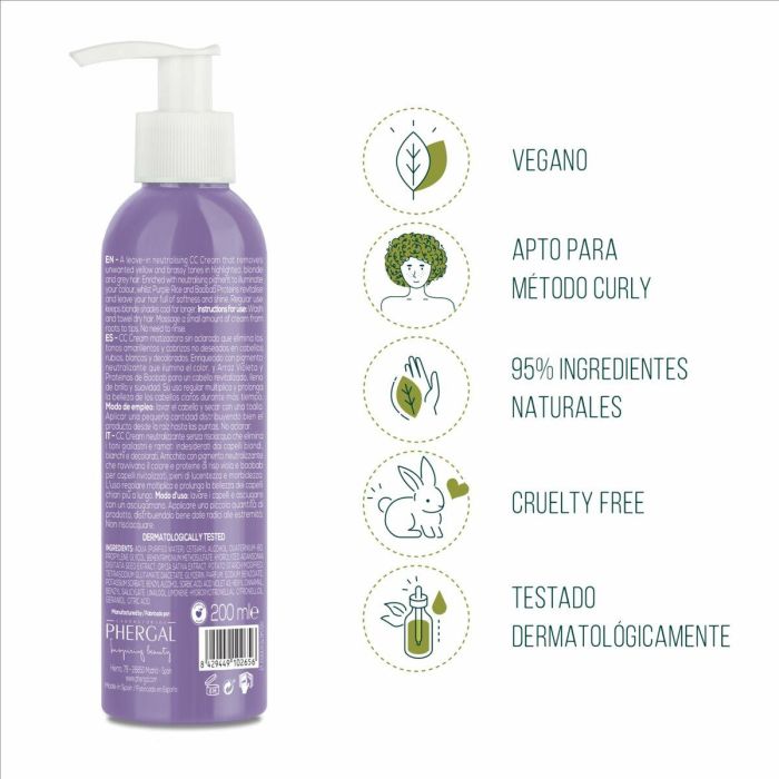 Naturtint Cc Cream Silver Mascarilla Matizadora 200 mL 1 Naturtint Cc Cream Silver Mascarilla Matizadora 200 mL 1