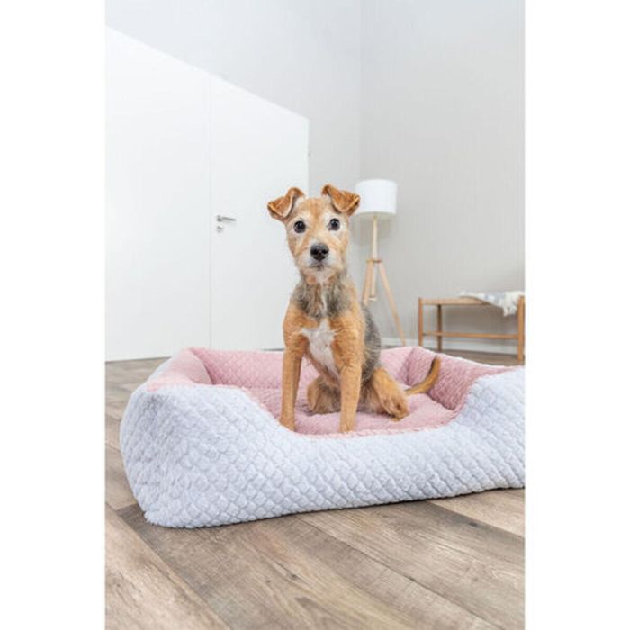 Cama para Perro Trixie Kaline Mio Gris Rosa oscuro 65 x 50 cm 1 Cama para Perro Trixie Kaline Mio Gris Rosa oscuro 65 x 50 cm 1