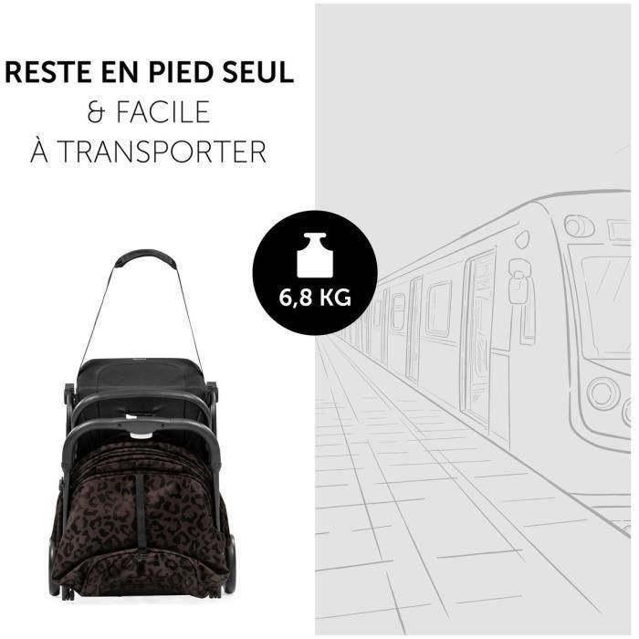HAUCK - Cochecito compacto - TRAVEL N CARE - 4 ruedas - Plegado con una mano - Leo 4 HAUCK - Cochecito compacto - TRAVEL N CARE - 4 ruedas - Plegado con una mano - Leo 4