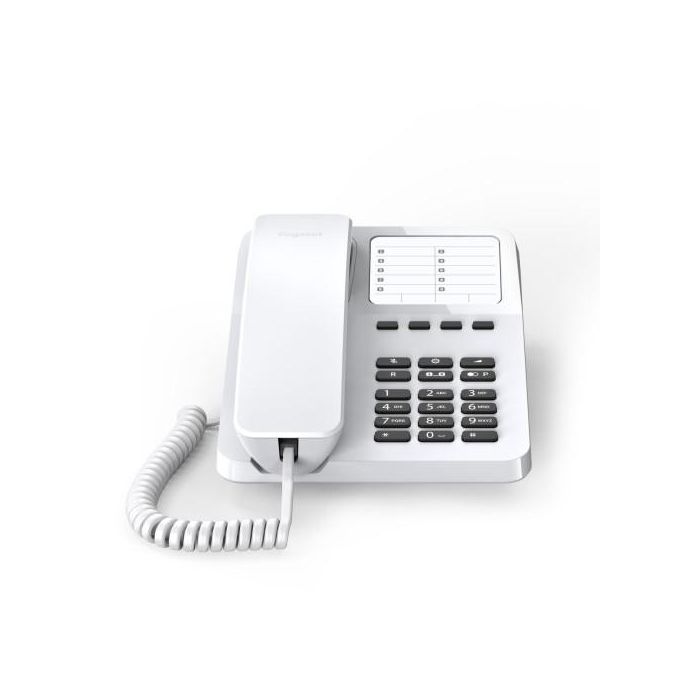 Gigaset S30054-H6538-R102 Teléfono analógico de escritorio blanco 0 Gigaset S30054-H6538-R102 Teléfono analógico de escritorio blanco 0