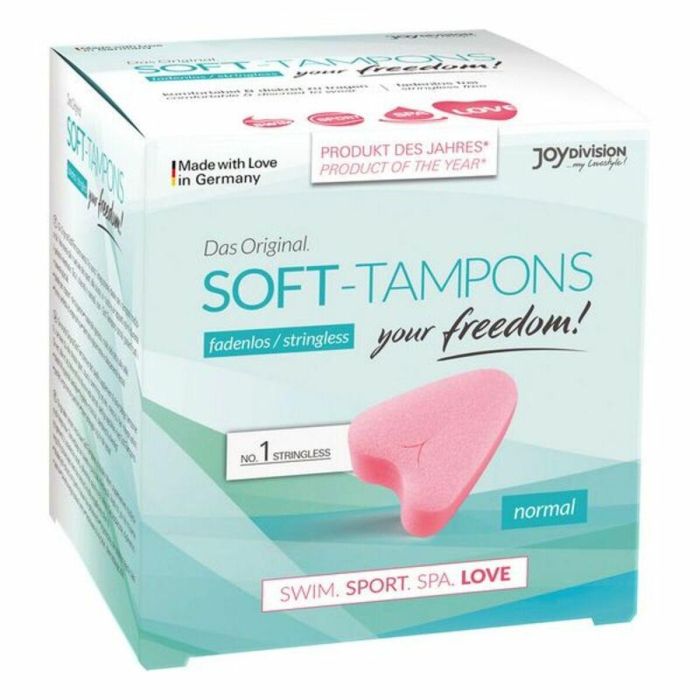 Tampones Higiénicos Sport, Spa & Love Joydivision JOY133 normal 3 Unidades 1 Tampones Higiénicos Sport, Spa & Love Joydivision JOY133 normal 3 Unidades 1