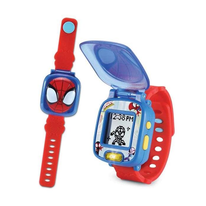 Reloj educativo de spidey multifuncion con 4 juegos y la voz real de spidey 22,5x4,8x3 cm 4 Reloj educativo de spidey multifuncion con 4 juegos y la voz real de spidey 22,5x4,8x3 cm 4