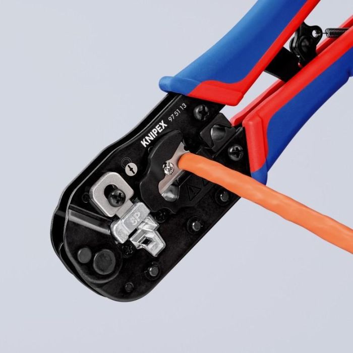 KNIPEX Crimpzange fr Westernstecker 10 KNIPEX Crimpzange fr Westernstecker 10