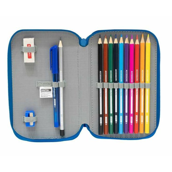 Plumier doble pqño 28 pcs deportivo de l 12,5x19,5x4 cm 4 Plumier doble pqño 28 pcs deportivo de l 12,5x19,5x4 cm 4