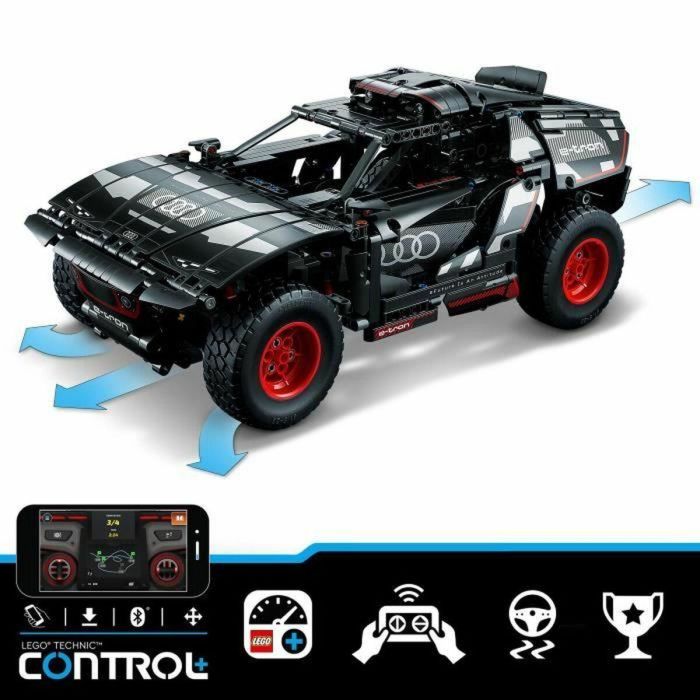 LEGO 42160 Technic Audi RS Q e-tron Coche de Rally Teledirigido Todoterreno Dakar 3 LEGO 42160 Technic Audi RS Q e-tron Coche de Rally Teledirigido Todoterreno Dakar 3