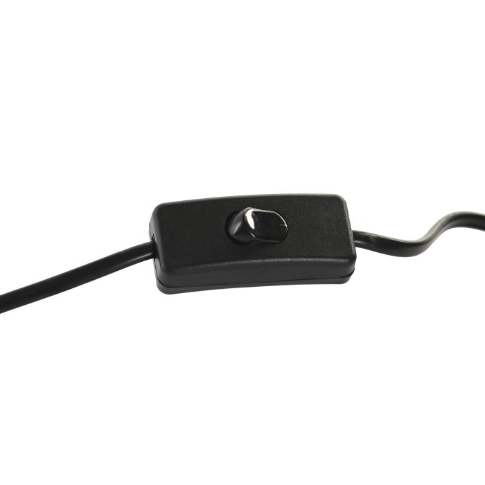 DKD Home Decor Lámpara Sobremesa Moderno Marrón Oscuro Azul 15 x 32 x 15 cm (2 Unidades) 2