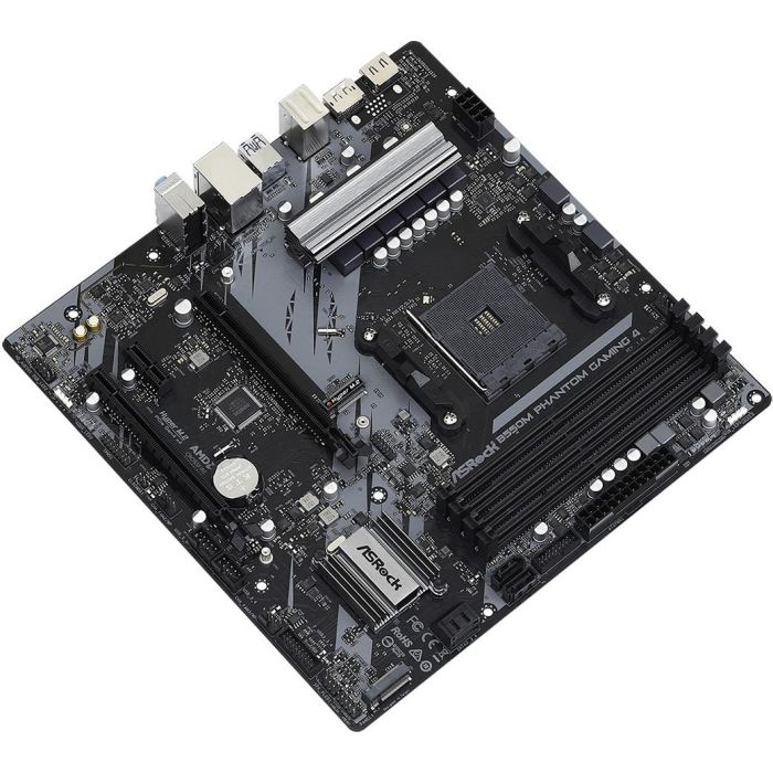 ASRock B550M Phantom Gaming 4 Placa Base AM4 2 ASRock B550M Phantom Gaming 4 Placa Base AM4 2