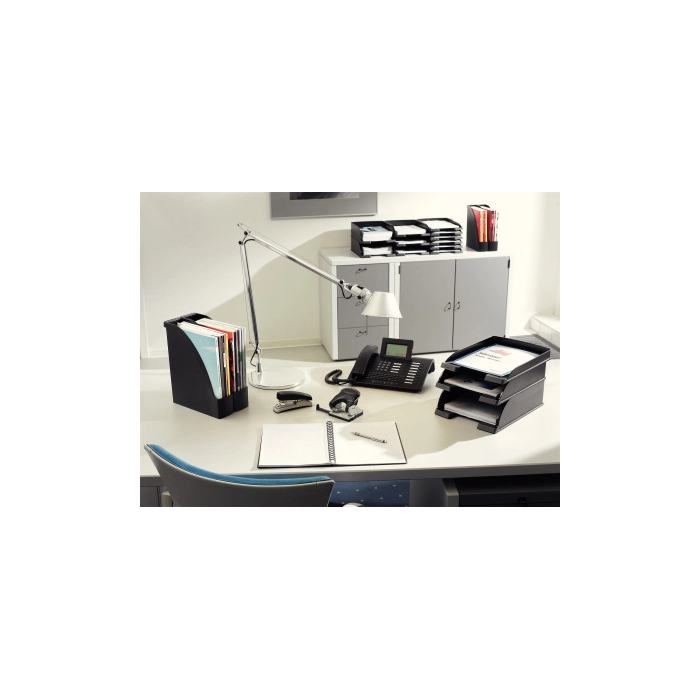 Leitz Bandeja Portadocumentos Plus Jumbo Opaca Negro 257x357x103 mm 1