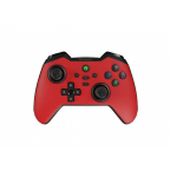 GENESIS Mangan 400 Gamepad Inalámbrico Bluetooth Rojo para Android, Mac, Nintendo Switch, PC, iOS Analógico/Digital con Vibración y 15h Autonomía