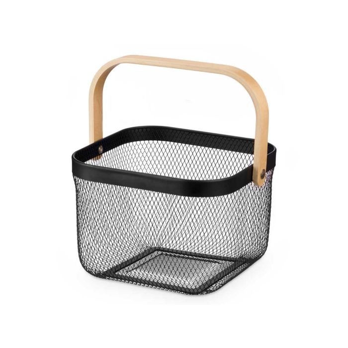 Cesta Cuadrada Asa Negra Kinvara 26X30CM (12 Unidades) 1