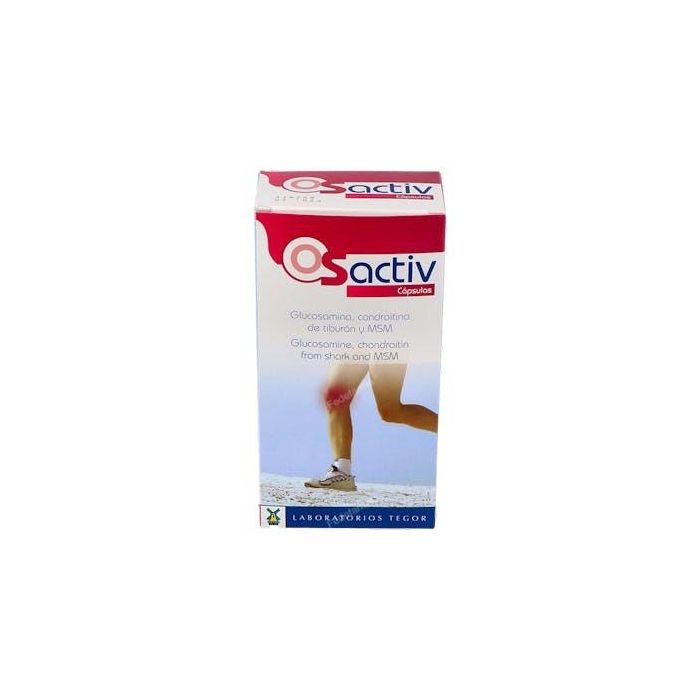 TEGOR Osactiv 40 Cápsulas - Ayuda a mantener articulaciones flexibles con Glucosamina, Condroitina y MSM