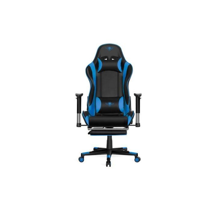 SILLA SPIRIT OF GAMER SIEGE HORNET BLUE - INCLINACIÓN / ALTURA / BRAZOS REGULABLES - REPOSAPIES INCORPORADO - HASTA 120KG 1 SILLA SPIRIT OF GAMER SIEGE HORNET BLUE - INCLINACIÓN / ALTURA / BRAZOS REGULABLES - REPOSAPIES INCORPORADO - HASTA 120KG 1