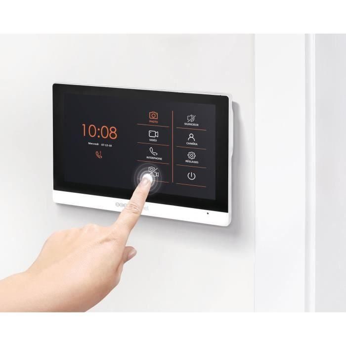Scs Sentinel Videoportero con Cable VisioDoor 7+, Pantalla táctil 7", 120°, Visión Nocturna, Grabación, RFID, IP55 2 Scs Sentinel Videoportero con Cable VisioDoor 7+, Pantalla táctil 7", 120°, Visión Nocturna, Grabación, RFID, IP55 2