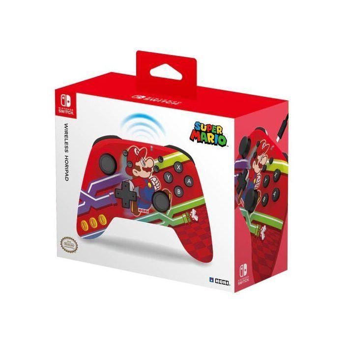 Hori HOR0810050910286 Gamepad Horipad Inalámbrico Rojo 15h batería 1 Hori HOR0810050910286 Gamepad Horipad Inalámbrico Rojo 15h batería 1