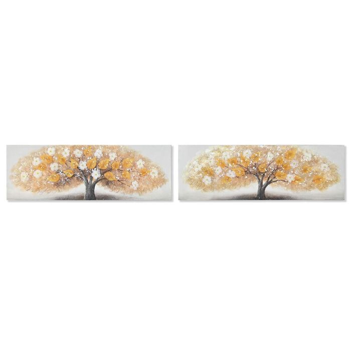 DKD Home Decor Cuadro Decorativo Tradicional Dorado Diseño Árbol 90 x 30 cm Lienzo y Mdf - Set 2 Unidades Surtido Aleatorio DKD Home Decor Cuadro Decorativo Tradicional Dorado Diseño Árbol 90 x 30 cm Lienzo y Mdf - Set 2 Unidades Surtido Aleatorio