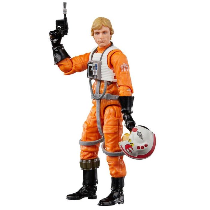 Kenner F9788 Figura Luke Skywalker Star Wars The Vintage Collection Episodio IV 9,5 cm articulada con bláster y casco 4