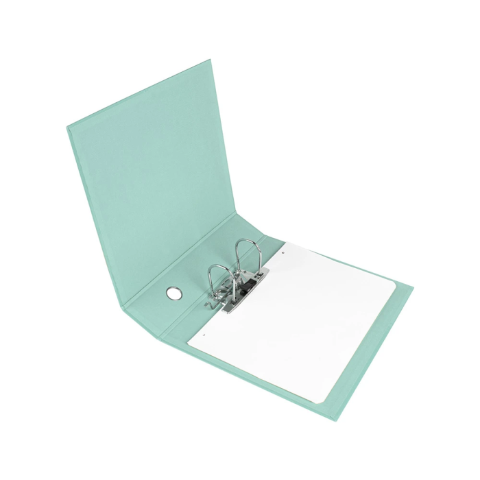 Liderpapel Archivador de Palanca System A4 Color Menta, Lomo 80 mm 7