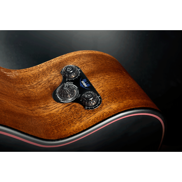 LAG Guitarra Acústica Travel A/E Blue Wave 1 7 LAG Guitarra Acústica Travel A/E Blue Wave 1 7