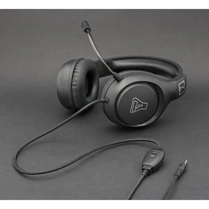 The g-lab Korp-Yttrium Auriculares Gaming Jack 3.5 mm Negro 4