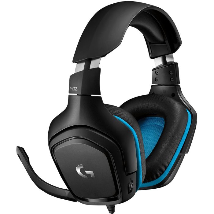 Logitech G432 Auriculares Gaming Cableados con Micrófono Sonido Envolvente DTS Headphone:X 2.0 Transductores 50mm USB Jack 3.5mm Negros 1 Logitech G432 Auriculares Gaming Cableados con Micrófono Sonido Envolvente DTS Headphone:X 2.0 Transductores 50mm USB Jack 3.5mm Negros 1