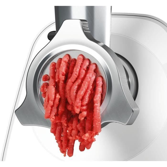Picadora de carne SmartPower - BOSCH - MFW2500W - 350 W - 1,7 kg/min - 1 rejilla de trituración - Negro 4 Picadora de carne SmartPower - BOSCH - MFW2500W - 350 W - 1,7 kg/min - 1 rejilla de trituración - Negro 4