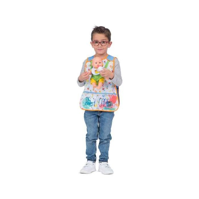 Disfraz yo quiero ser mamá/papá (chaleco, muñeco bebé y accesorios para el bebé)talla 5-7 años 6 Disfraz yo quiero ser mamá/papá (chaleco, muñeco bebé y accesorios para el bebé)talla 5-7 años 6