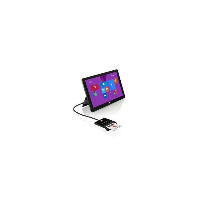 IOGEAR EMV 4.1, T0, T1, APDU, USB Lector de Tarjetas Inteligentes CAC para Gobierno, Banca, Salud 2 IOGEAR EMV 4.1, T0, T1, APDU, USB Lector de Tarjetas Inteligentes CAC para Gobierno, Banca, Salud 2