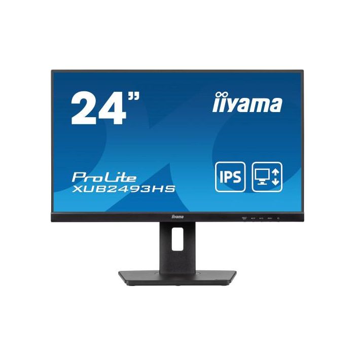 Iiyama XUB2493HS-B6 Monitor 24" IPS Full HD 75Hz 4ms HDMI DisplayPort Altavoces Regulación Altura/Inclinación 100Hz 3