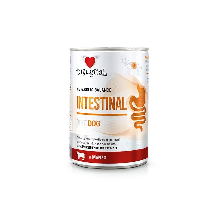 Disugual Diet Dog Intestinal Ternera 6x400 gr