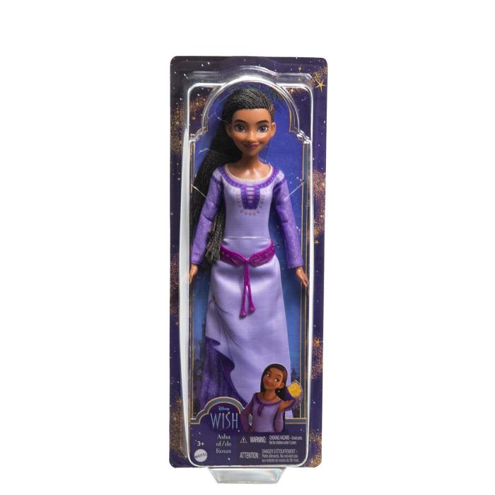 Mattel Hpx23 Muñeca de Moda Disney Wish Asha El Reino de las Rosas con Vestido y Zapatos Intercambiables 1 Mattel Hpx23 Muñeca de Moda Disney Wish Asha El Reino de las Rosas con Vestido y Zapatos Intercambiables 1