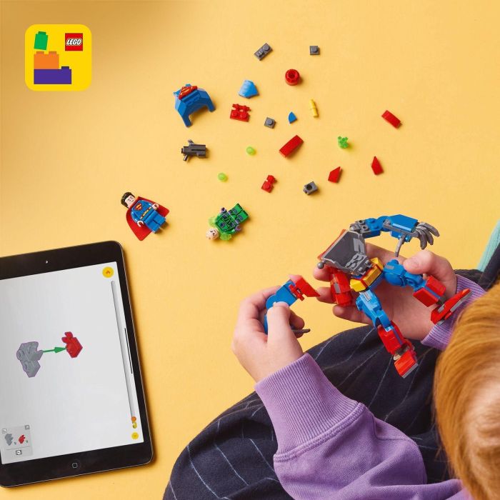 Lego Juego de Construcción Armadura Robótica de Superman vs. Lex Luthor. Set Temático Marvel para Niños +6 Años 4 Lego Juego de Construcción Armadura Robótica de Superman vs. Lex Luthor. Set Temático Marvel para Niños +6 Años 4