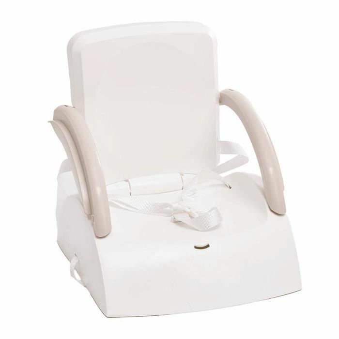 THERMOBABY YEEHOP Asiento elevador para niños 2 en 1 - 6-18 meses - Arnés de seguridad de 3 puntos - Tableta extraíble - Marron icé 5